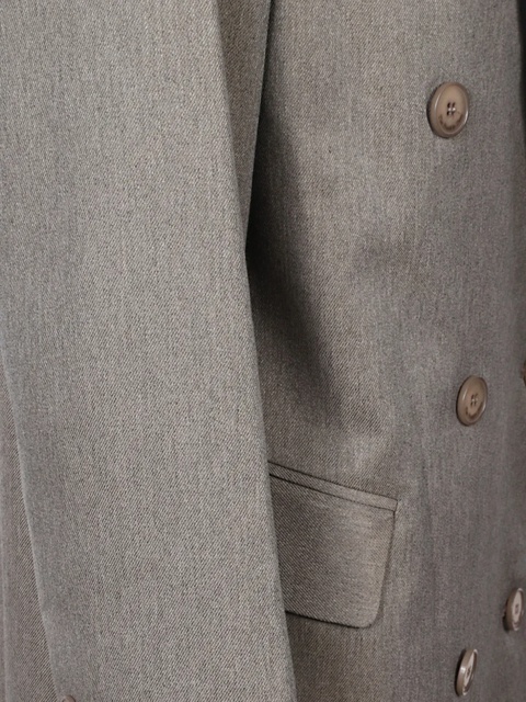 The Frankie Shop double-breasted long coat - Grey - zdjęcie produktu nr 2