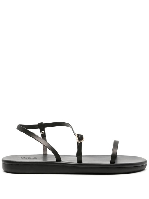 Ancient Greek Sandals Niove flat leather sandals - Black - zdjęcie produktu nr 1