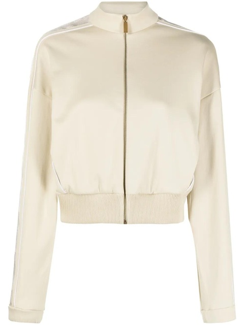 Off-White cropped track jacket - Neutrals - zdjęcie produktu nr 1