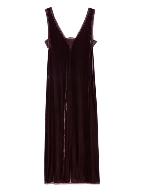 Zadig&Voltaire Renzo velvet dress - Red - zdjęcie produktu nr 1