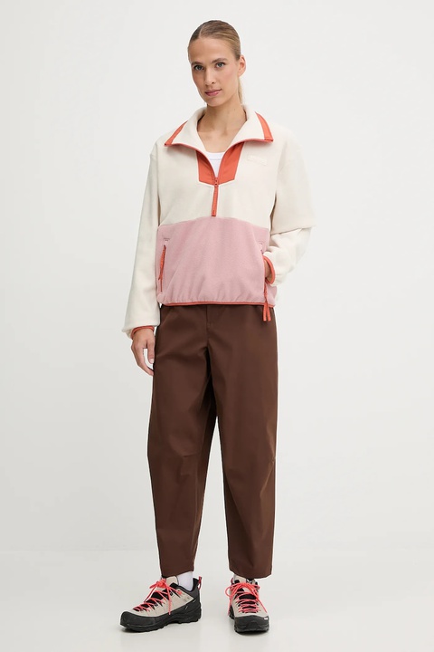 Columbia bluza sportowa Sequoia Grove kolor beżowy gładka 2085453 - zdjęcie produktu nr 2