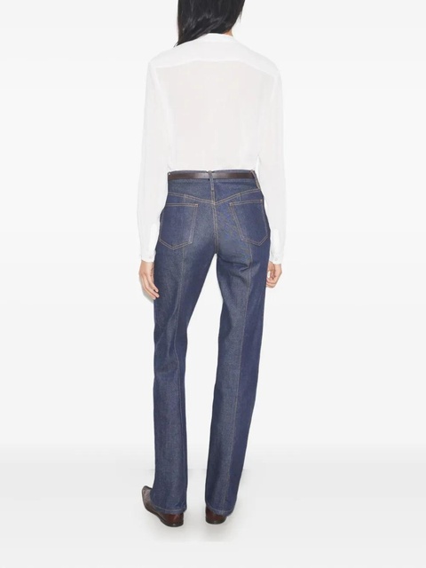 Tory Burch Georgette bow-detail shirt - White - zdjęcie produktu nr 1