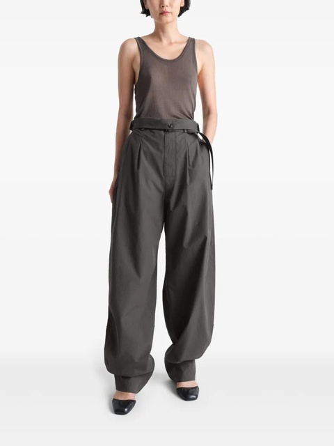 LEMAIRE Folded Waistband trousers - Brown - zdjęcie produktu nr 2
