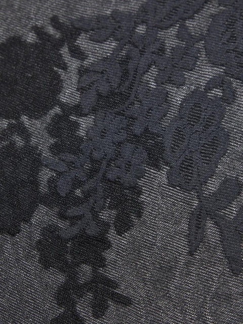 Valentino Garavani floral-embroidered tights - Black - zdjęcie produktu nr 2