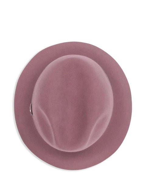 Loro Piana Ingrid fedora hat - Pink - zdjęcie produktu nr 2