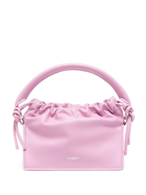 Yuzefi Mini Bom leather tote bag - Purple - zdjęcie produktu nr 1