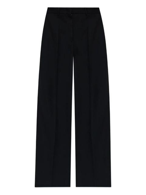 Jil Sander front-pleated wool trousers - Black - zdjęcie produktu nr 1