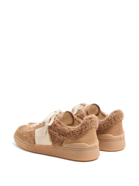 Valentino Garavani Upvillage leather sneakers - Neutrals - zdjęcie produktu nr 2