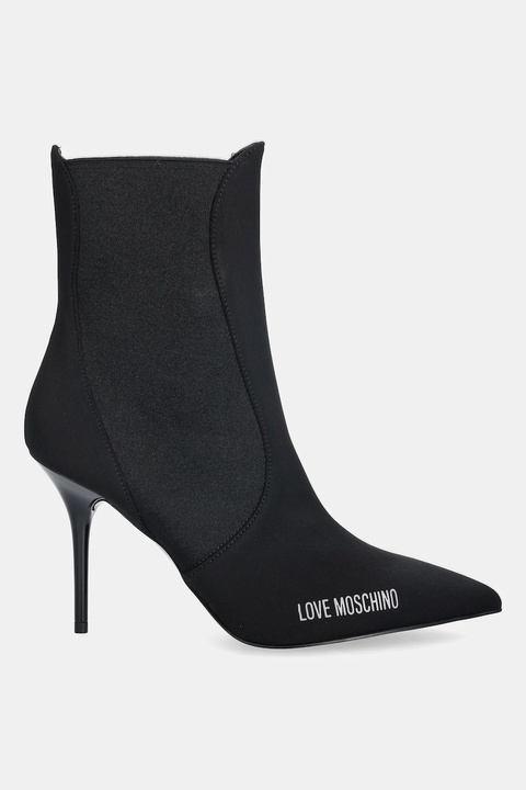 Love Moschino botki damskie kolor czarny na szpilce JA21059G0NIM0000 - zdjęcie produktu nr 2