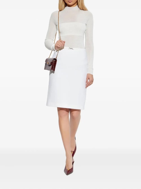 Versace Medusa-buckle mini skirt - White - zdjęcie produktu nr 1