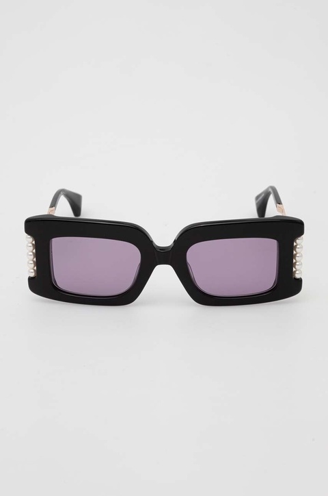 Vivienne Westwood okulary przeciwsłoneczne damskie kolor czarny VW505600149 - zdjęcie produktu nr 2