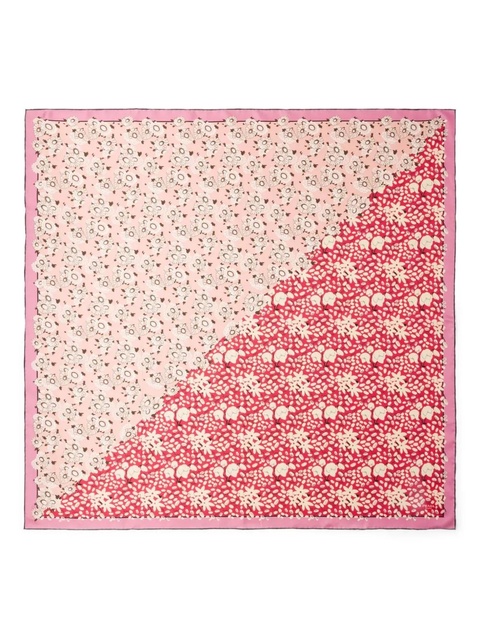 Prada silk scarf - Pink - zdjęcie produktu nr 1