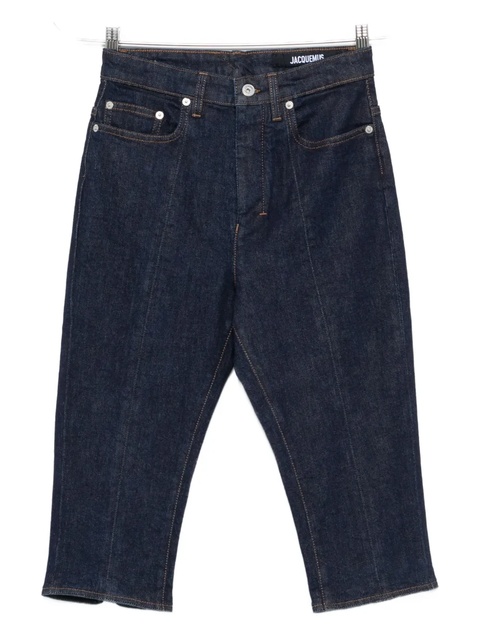 Jacquemus Le De-Nîmes panelled jeans - Blue - zdjęcie produktu nr 1