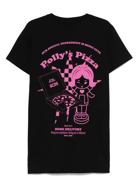 GCDS cotton dress - Black - zdjęcie produktu nr 2