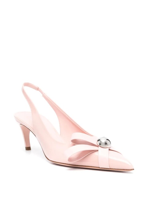 Ferragamo Brilda 55mm patent leather pumps - Pink - zdjęcie produktu nr 2