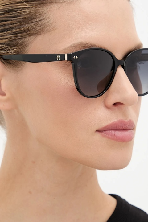 Tommy Hilfiger okulary przeciwsłoneczne damskie kolor czarny TH 2289/S - zdjęcie produktu nr 2