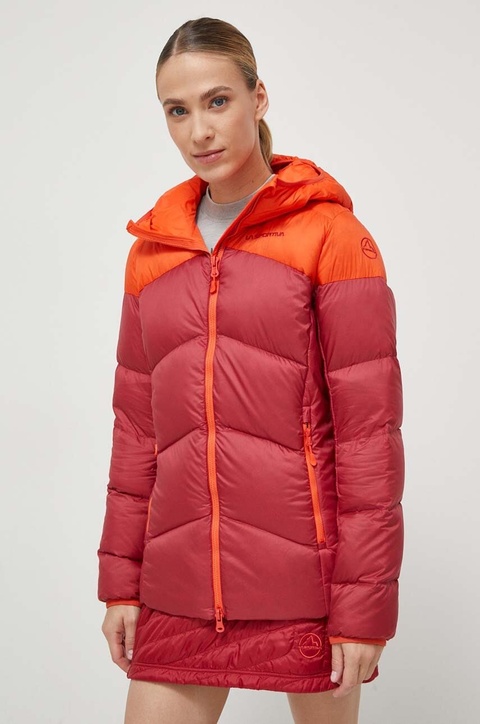 La Sportiva kurtka sportowa puchowa Nature kolor czerwony - zdjęcie produktu nr 1