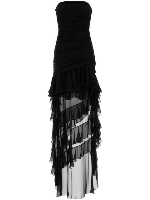 Blumarine asymmetric dress - Black - zdjęcie produktu nr 1