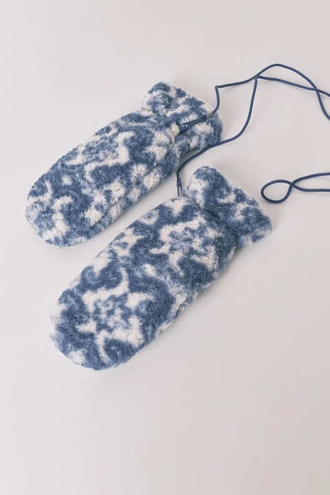 women'secret rękawiczki damskie kolor niebieski 5152856 - zdjęcie produktu nr 1