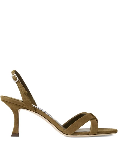 Jimmy Choo 70mm Elsy sandals - Green - zdjęcie produktu nr 1
