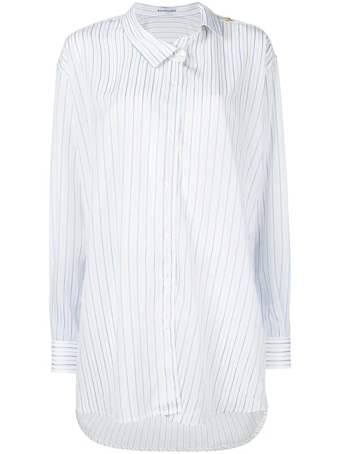 Balenciaga Pulled Shirt - White - zdjęcie produktu nr 1