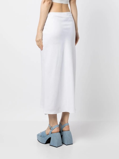 Reformation Layla linen skirt - White - zdjęcie produktu nr 2