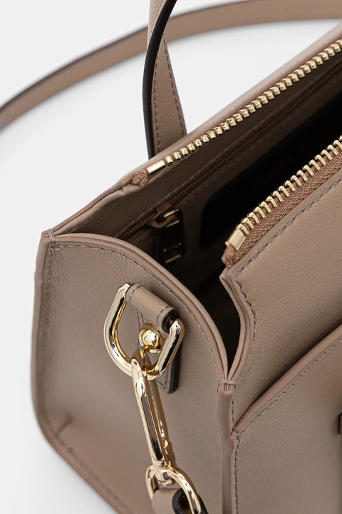Furla torebka skórzana kolor brązowy WB01337.BX2045.1257S - zdjęcie produktu nr 2