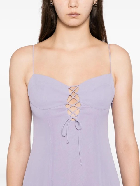 Reformation Emely dress - Purple - zdjęcie produktu nr 2