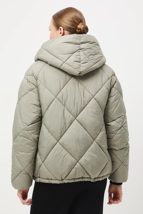 Medicine kurtka damska kolor zielony przejściowa - zdjęcie produktu nr 2