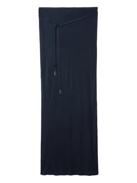 Zadig&Voltaire side-slit maxi skirt - Blue - zdjęcie produktu nr 1