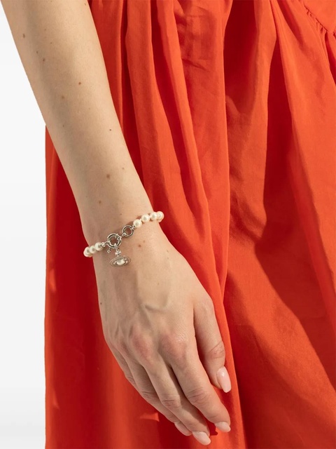 Vivienne Westwood Orb-pendant bracelet - White - zdjęcie produktu nr 2