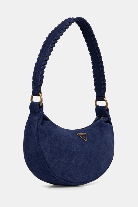 Guess torebka zamszowa AMITA kolor granatowy HWSB95 39720 - zdjęcie produktu nr 2