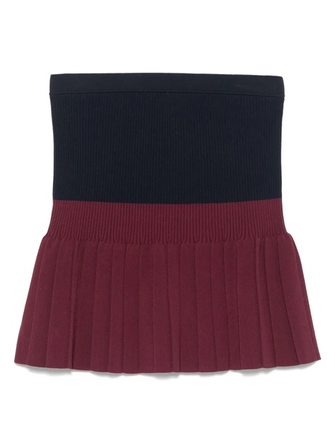SANDRO plissé skirt - Blue - zdjęcie produktu nr 1