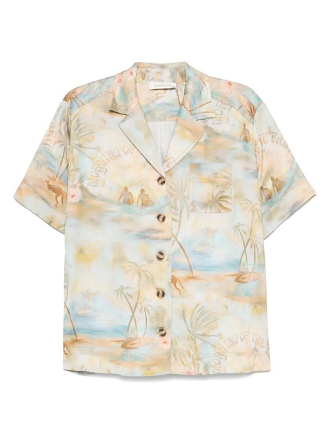 ZIMMERMANN Illuminate shirt - Blue - zdjęcie produktu nr 1
