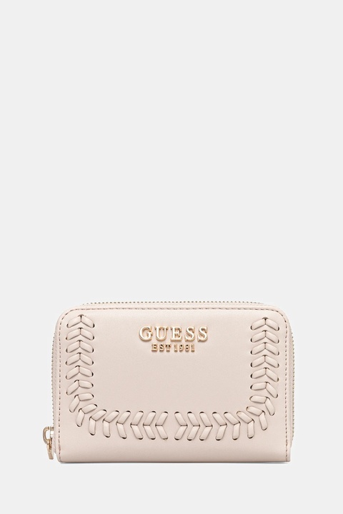 Guess portfel TATUM damski kolor beżowy SWNG96 67140 - zdjęcie produktu nr 1