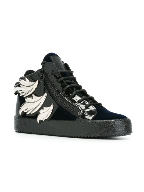 Giuseppe Zanotti 'Cruel' hi-top sneakers - Black - zdjęcie produktu nr 2