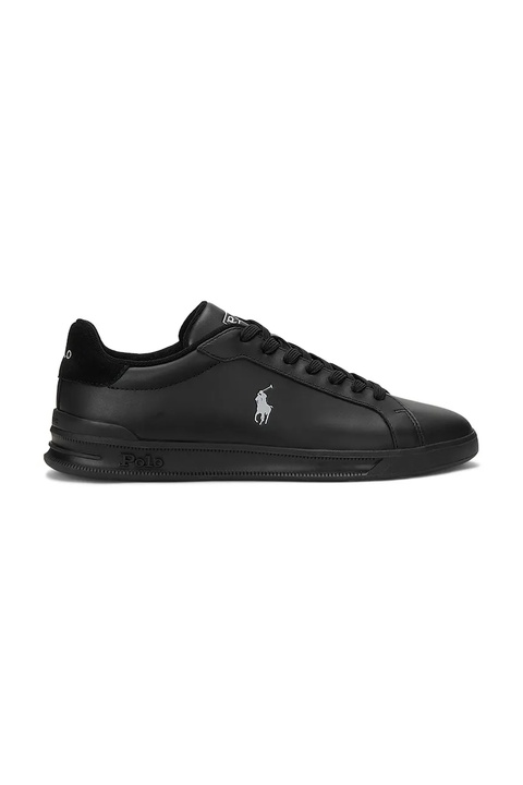 Polo Ralph Lauren sneakersy skórzane Hrt Crt II kolor czarny 809965072002 - zdjęcie produktu nr 1