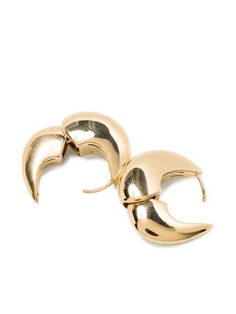 Missoma Pebble hoop earrings - Gold - zdjęcie produktu nr 2
