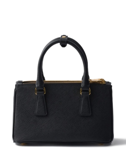 Prada Galleria Saffiano-leather top-handle mini bag - Black - zdjęcie produktu nr 1