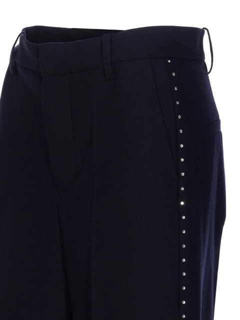 Zadig&Voltaire crystal-embellished trousers - Blue - zdjęcie produktu nr 2
