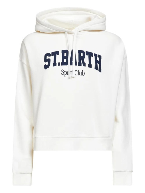 MC2 Saint Barth drawstring long-sleeve sweater - White - zdjęcie produktu nr 1