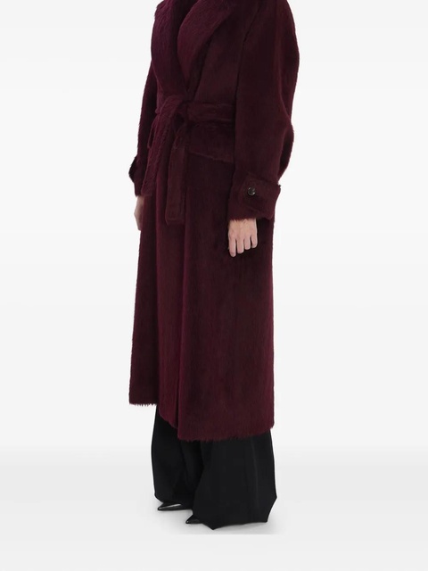 Max Mara belted coat - Red - zdjęcie produktu nr 2