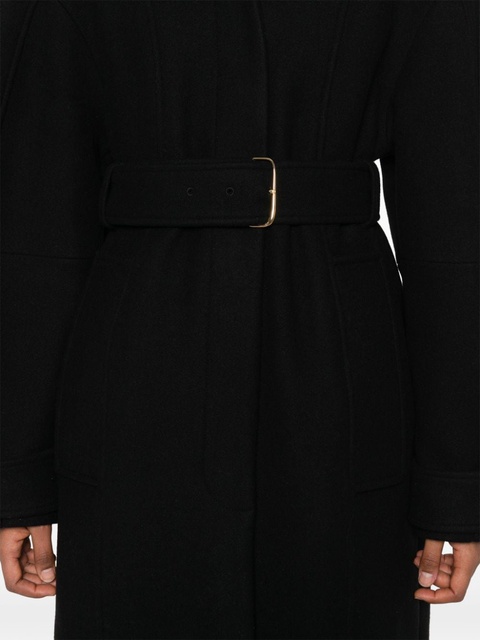 Jacquemus Le Manteau Bari coat - Black - zdjęcie produktu nr 2