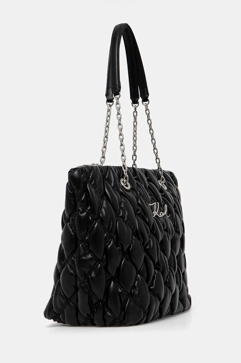 Karl Lagerfeld torebka kolor czarny 246W3005 - zdjęcie produktu nr 2