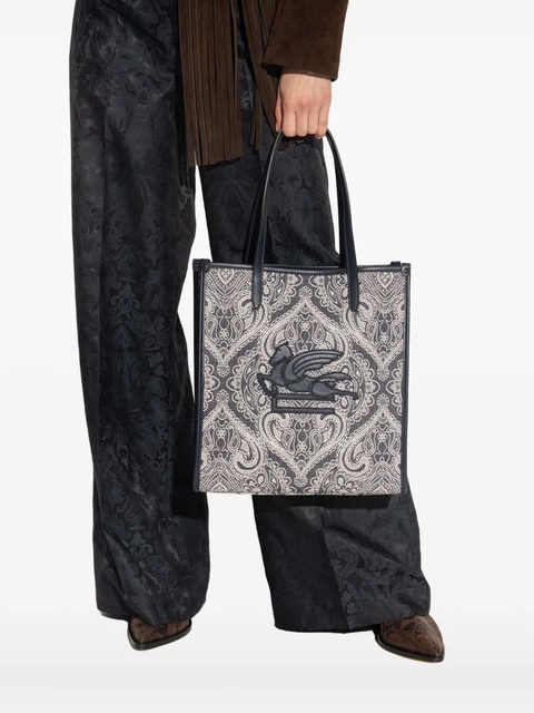 ETRO medium Love Trotter paisley-pattern tote bag - Blue - zdjęcie produktu nr 2