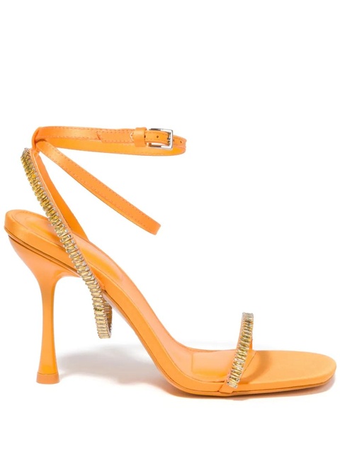 Simkhai crystal-embellished sandals - Orange - zdjęcie produktu nr 1