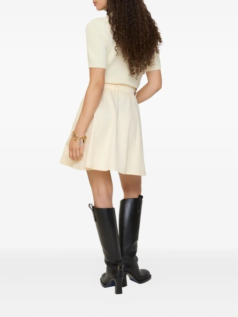 Burberry buckle-belt mini skirt - Neutrals - zdjęcie produktu nr 2