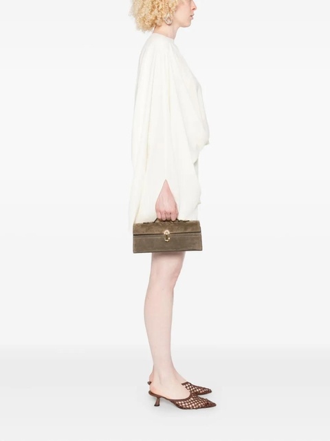 Savette Symmetry top-handle clutch bag - Brown - zdjęcie produktu nr 2