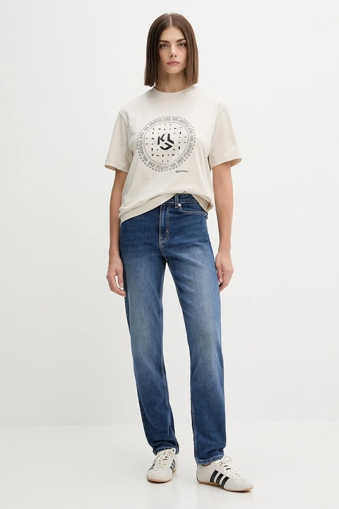 Karl Lagerfeld Jeans jeansy damskie medium waist A4W10041 - zdjęcie produktu nr 1