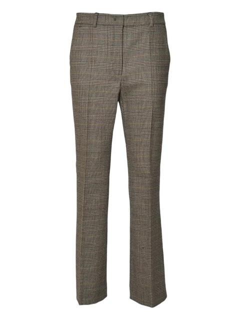Weekend Max Mara wool straight-leg trousers - Brown - zdjęcie produktu nr 1